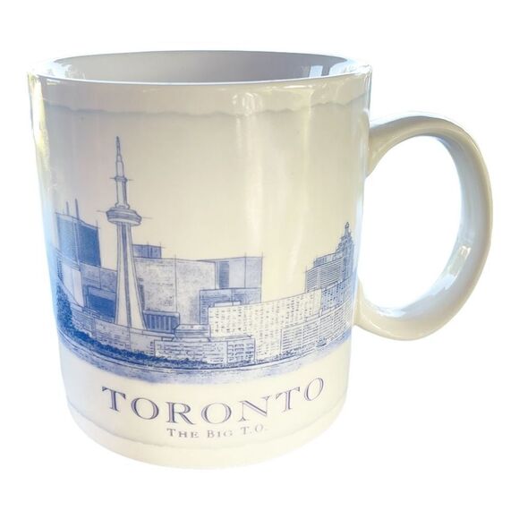 Starbucks Architecture Series 18 OZ Coffee Tea Mug 2006 TORONTO Canada - Picture 1 of 4